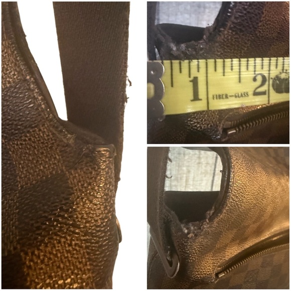 Louis Vuitton Damier Ebene Brooklyn Canvas Bag—2008 France - Picture 15 of 16